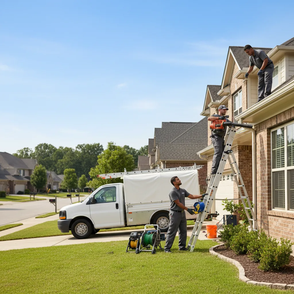 Home Gutter Service in Luna Pier, MI near me